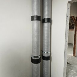 ADAPIA SPÓŁKA Z OGRANICZONĄ ODPOWIEDZIALNOŚCIĄ - piony wentylacyjne systemu rekuperacji