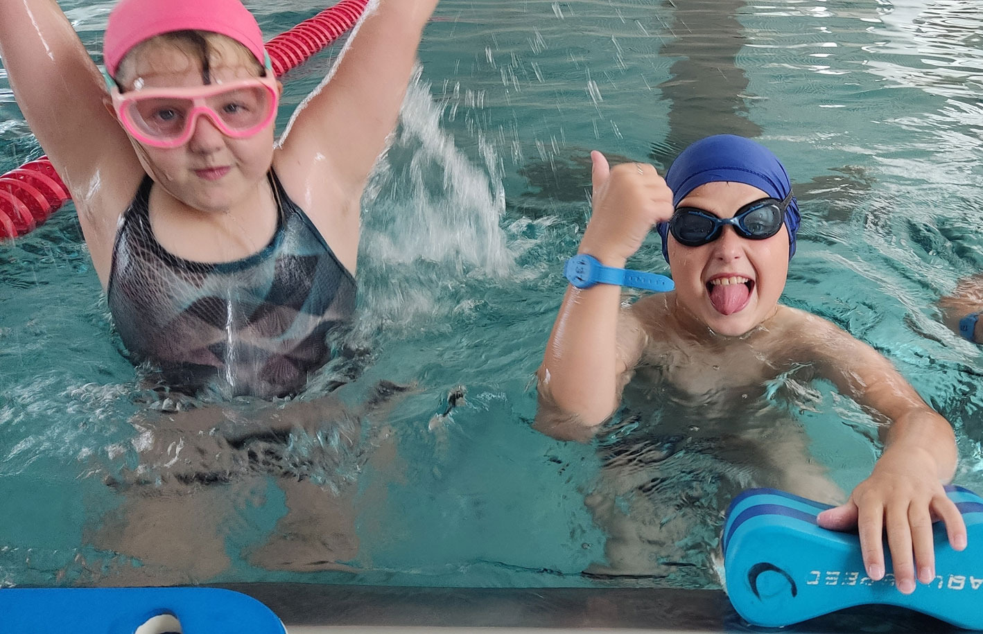 Zajęcia grupowe w pływaniu