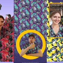 Projekty wzorów na odzież.