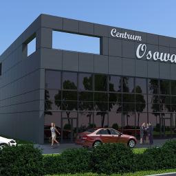 CENTRUM OSOWA / Budynek handlowo-usługowy z biurem / Gdańsk / Proj. budowlany / Współpraca: JK Architekci / Pow. całkowita: 557,87 m²