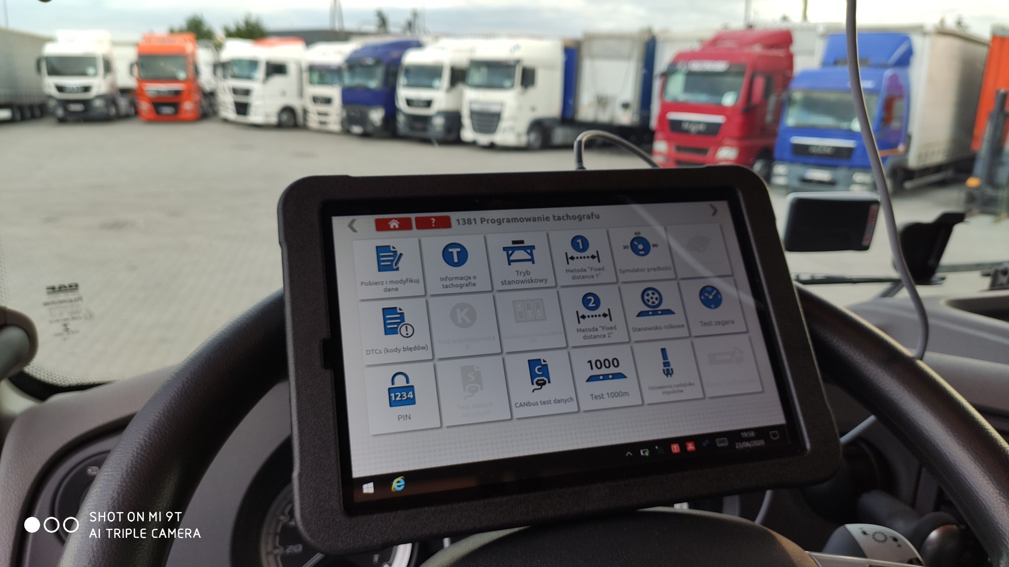 Kalibracje Tachografów Cyfrowych