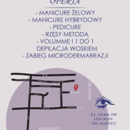 Logo, mapa dojazdu, ulotka