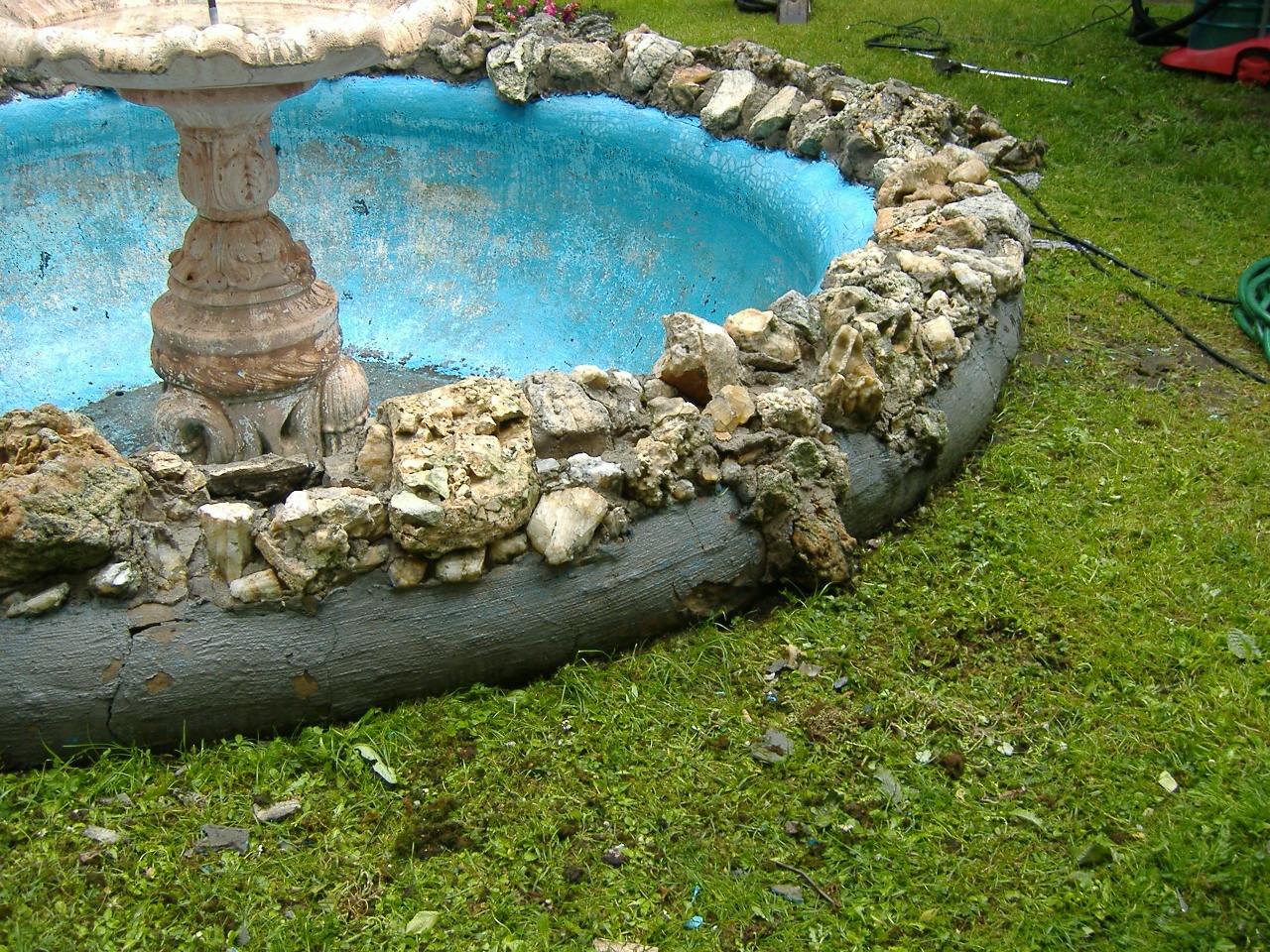 Fontanna przed renowacją