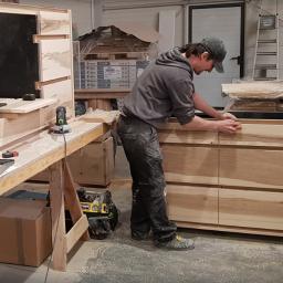 This Is Home - Jesionowa kuchnia do Naszego projektu w fazie wykonawstwa.