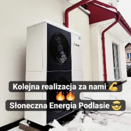 montaż pompy ciepła Vailant 10 kw typu split w Białymstoku