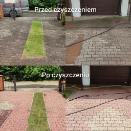 Czyszczenie kostki brukowej