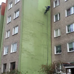 czyszczenie elewacji.