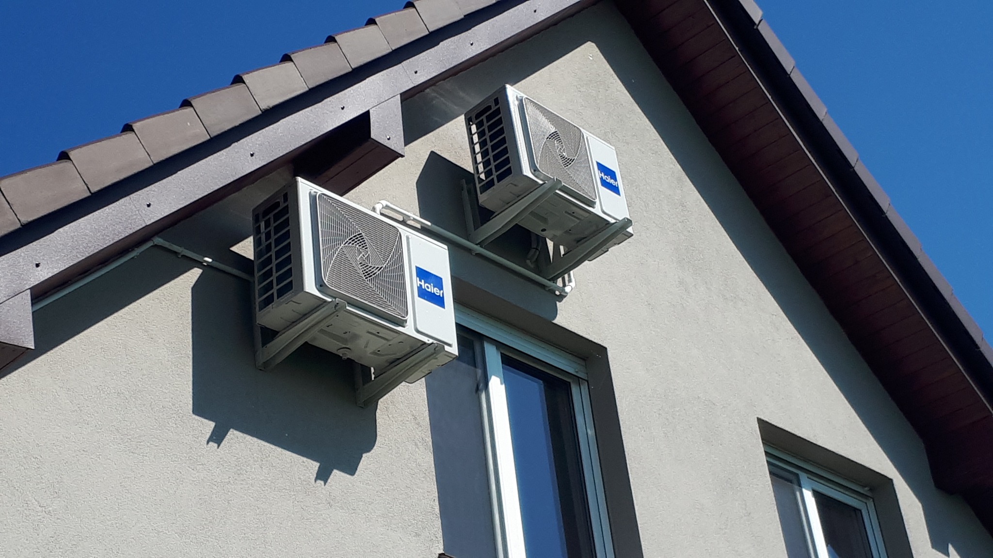 Montaż 3 x HAIER TUNDRA 3,6kW - Łochowo 1 x HAIER TUNDRA 5,0kW - Łochowo