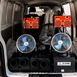 O3. Zone- profesjonalne ozonowanie - Dysponujemy kilkoma ozonatorami o różnych mocach, w ciągu dnia możemy wyozonować ponad 1000 m2