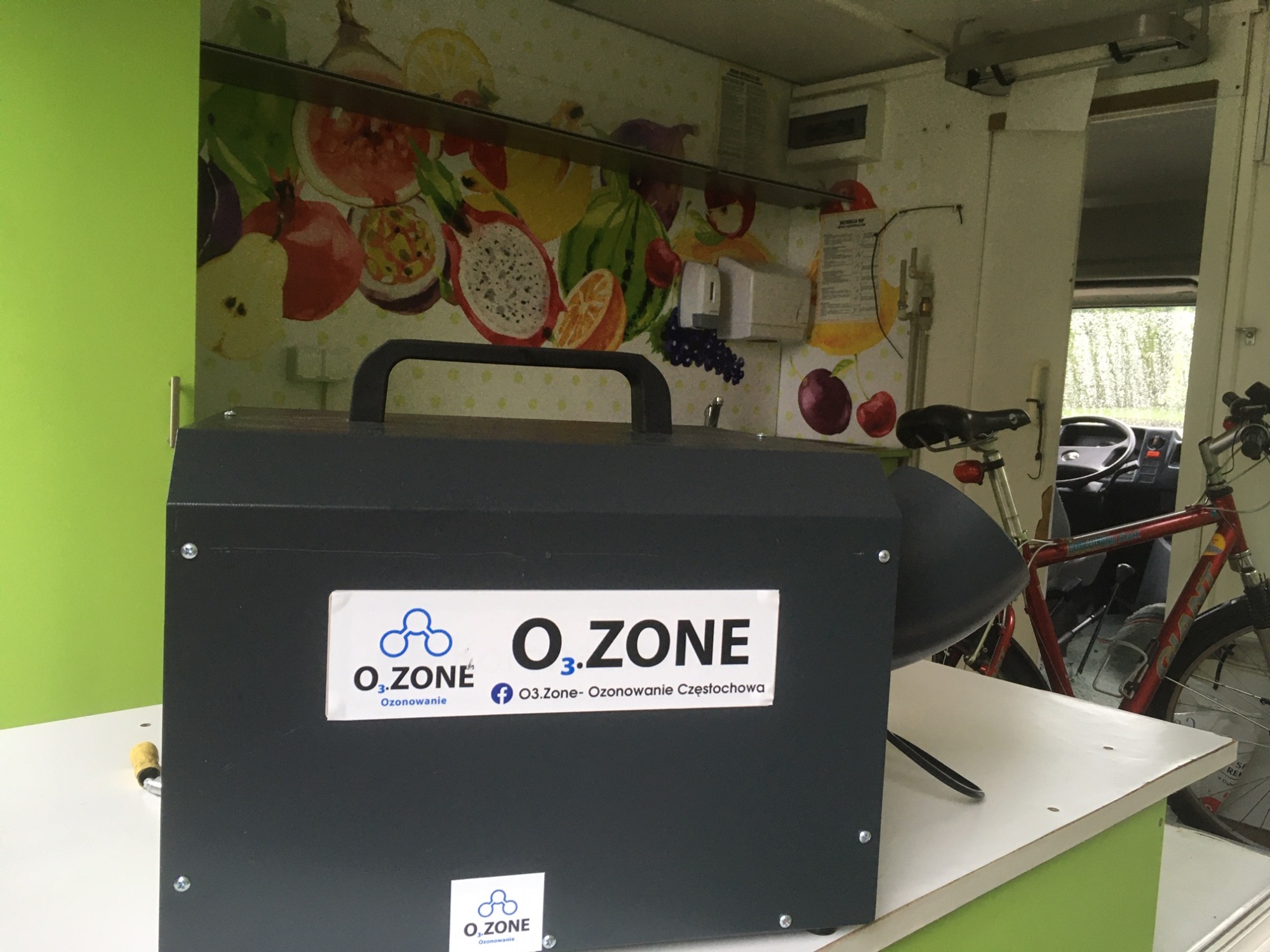 ozonowanie kamperów, przyczep i food trucków