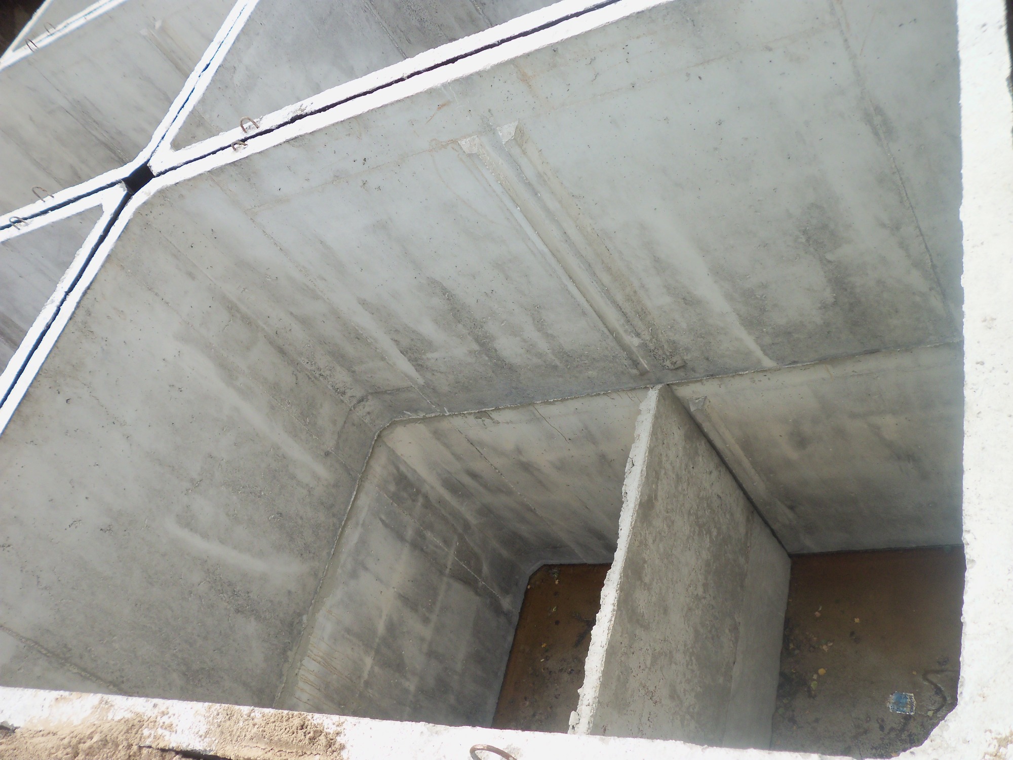 System kominowy wewnątrz.