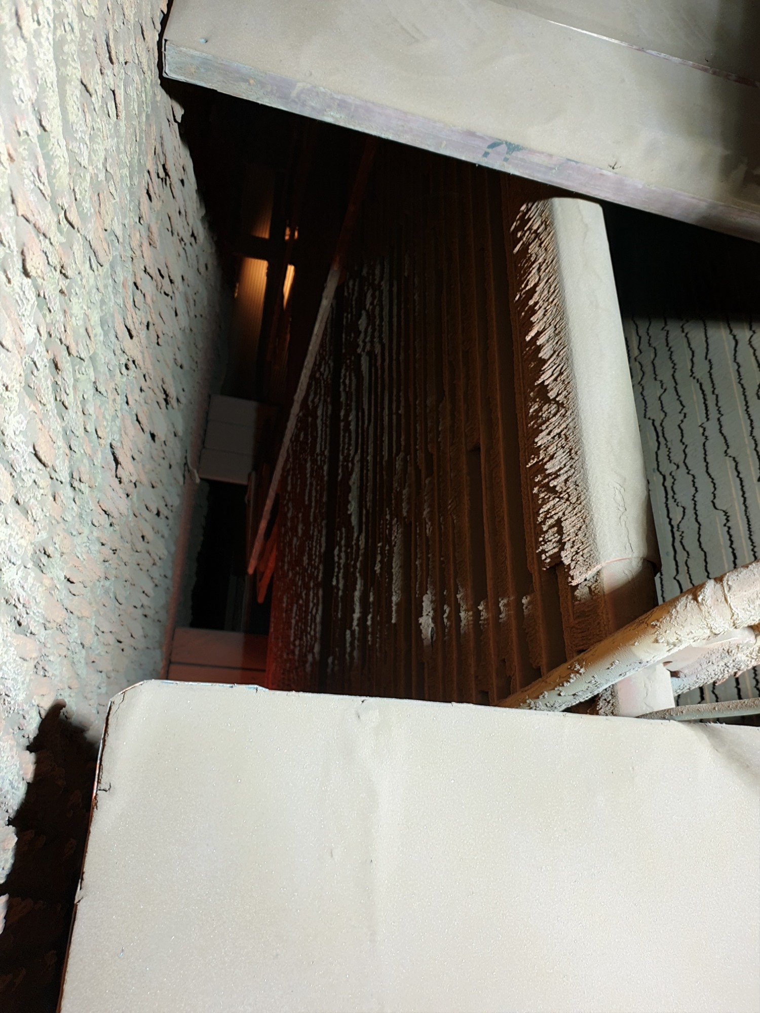 Czyszczenie kotła elektrowni węglowej Boxberg.