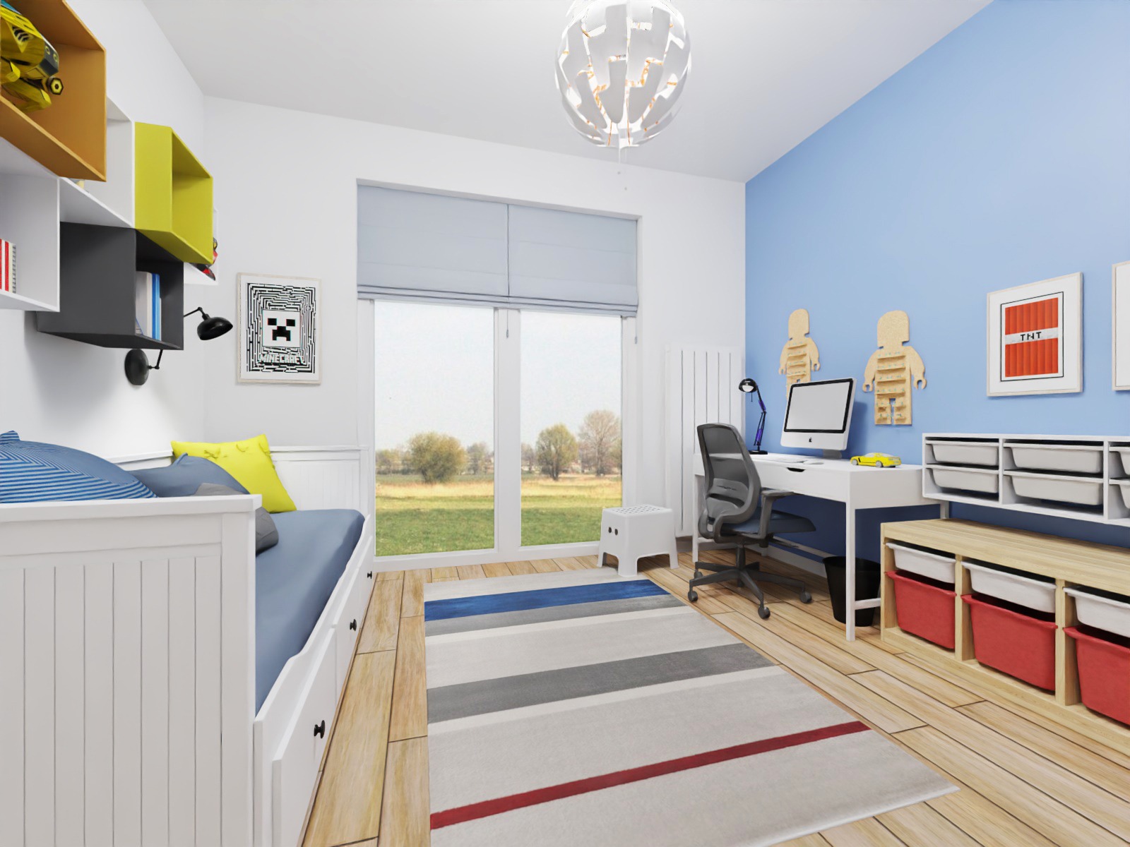 pokój dziecięcy_dom jednorodzinny