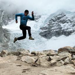 Tenzing Hillary Everest Maraton 4 open wśród obcokrajowców bieg na odbywany na wysokości powyżej 4500 tys m n.p.m  