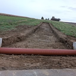 Utwardzanie drogi Tarnów 4