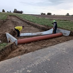 Utwardzanie drogi Tarnów 3