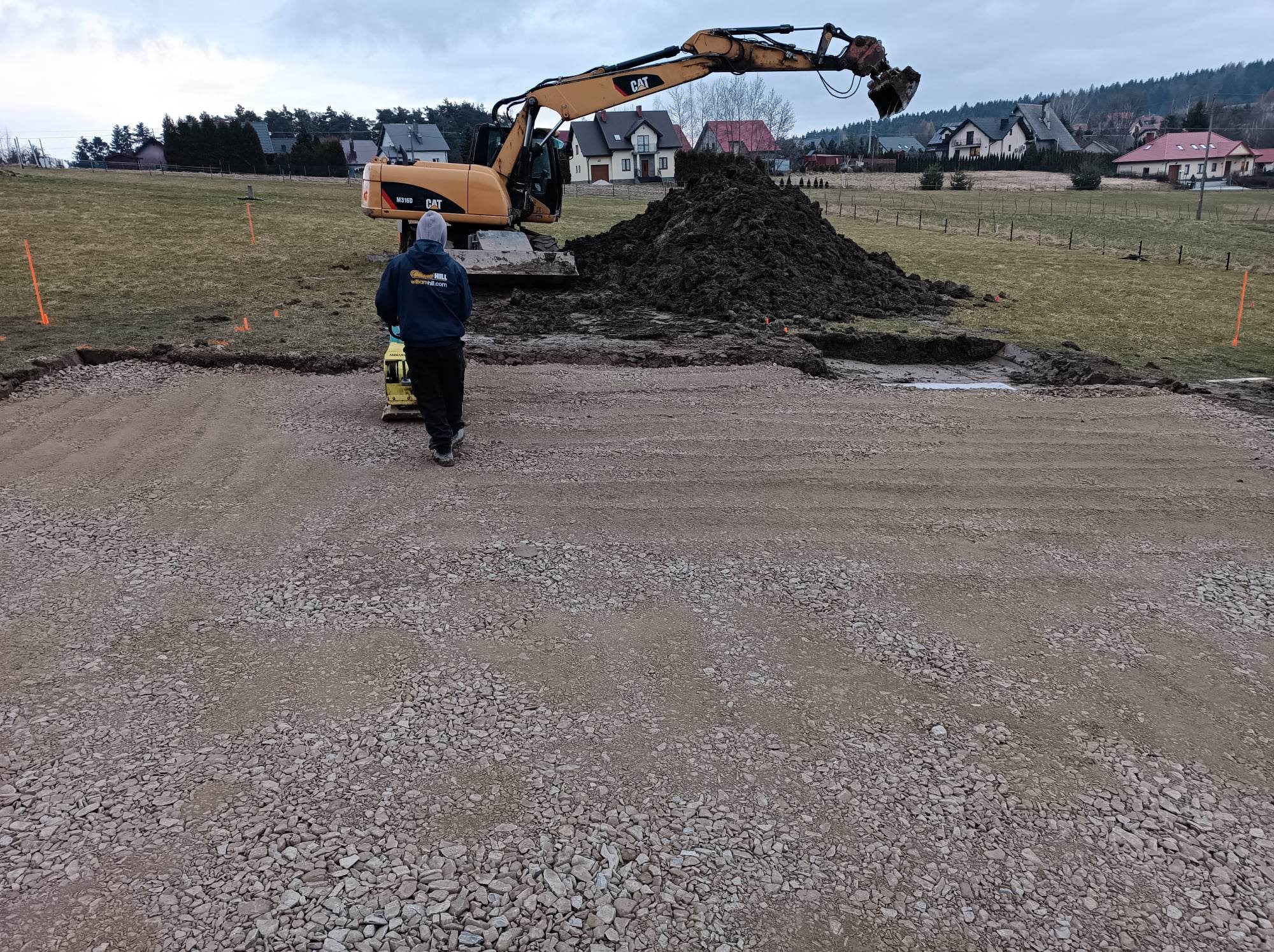 Wymiana gruntu + wjazd, Nowy Sącz