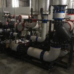 Instalacja ciepłej wody i stacje wymiennikowe w ICHEMAD-PROFARB GLIWICE