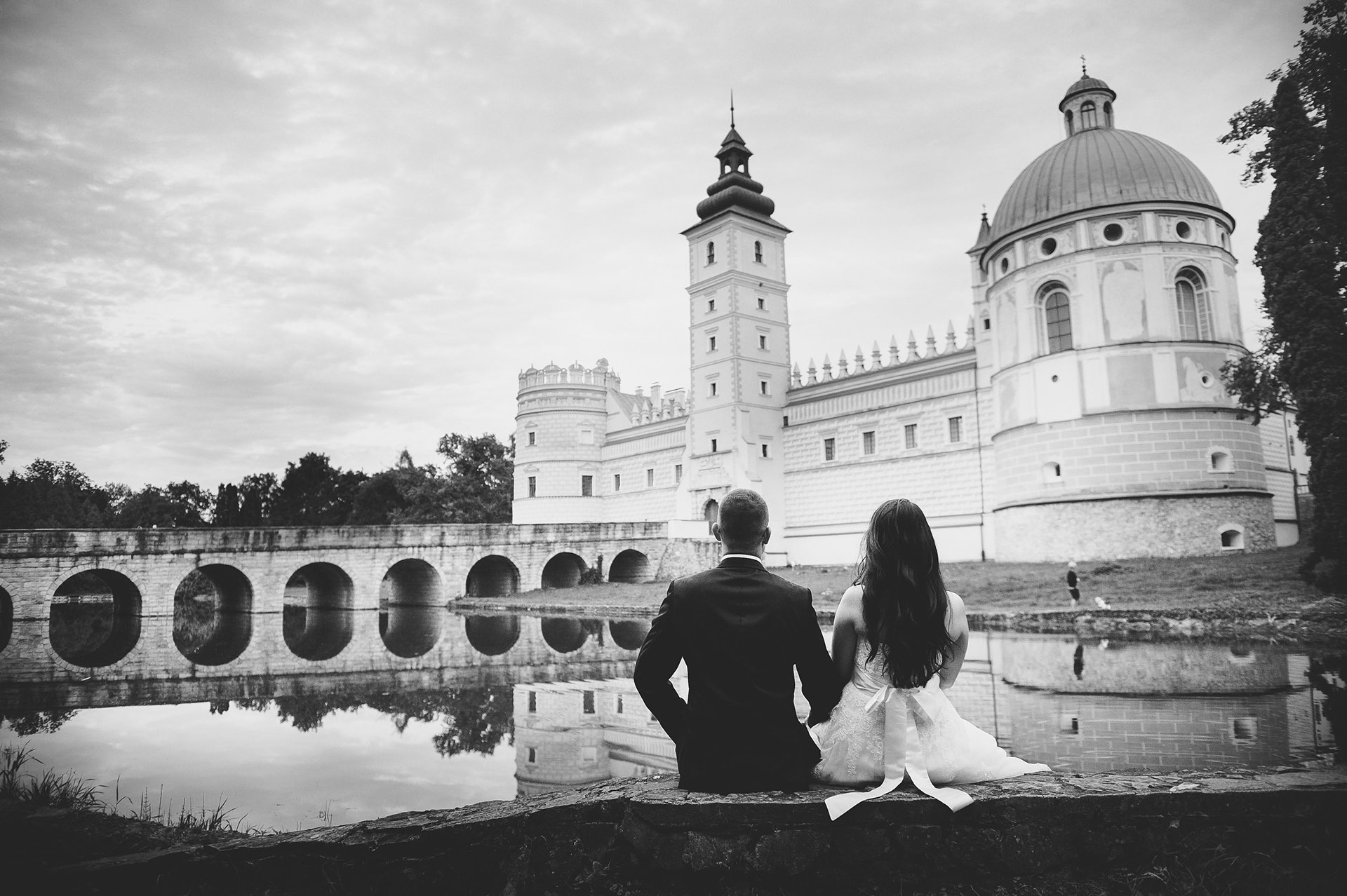 Sesja plenerowa w Krasiczynie