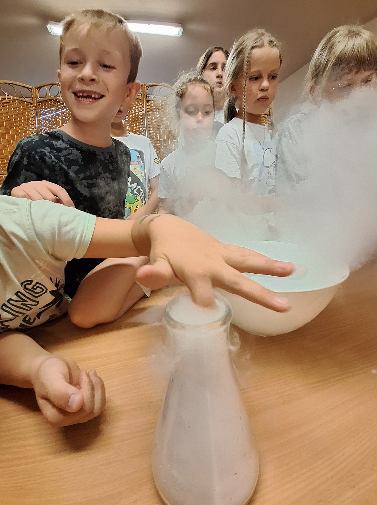 Warsztaty suchy lód