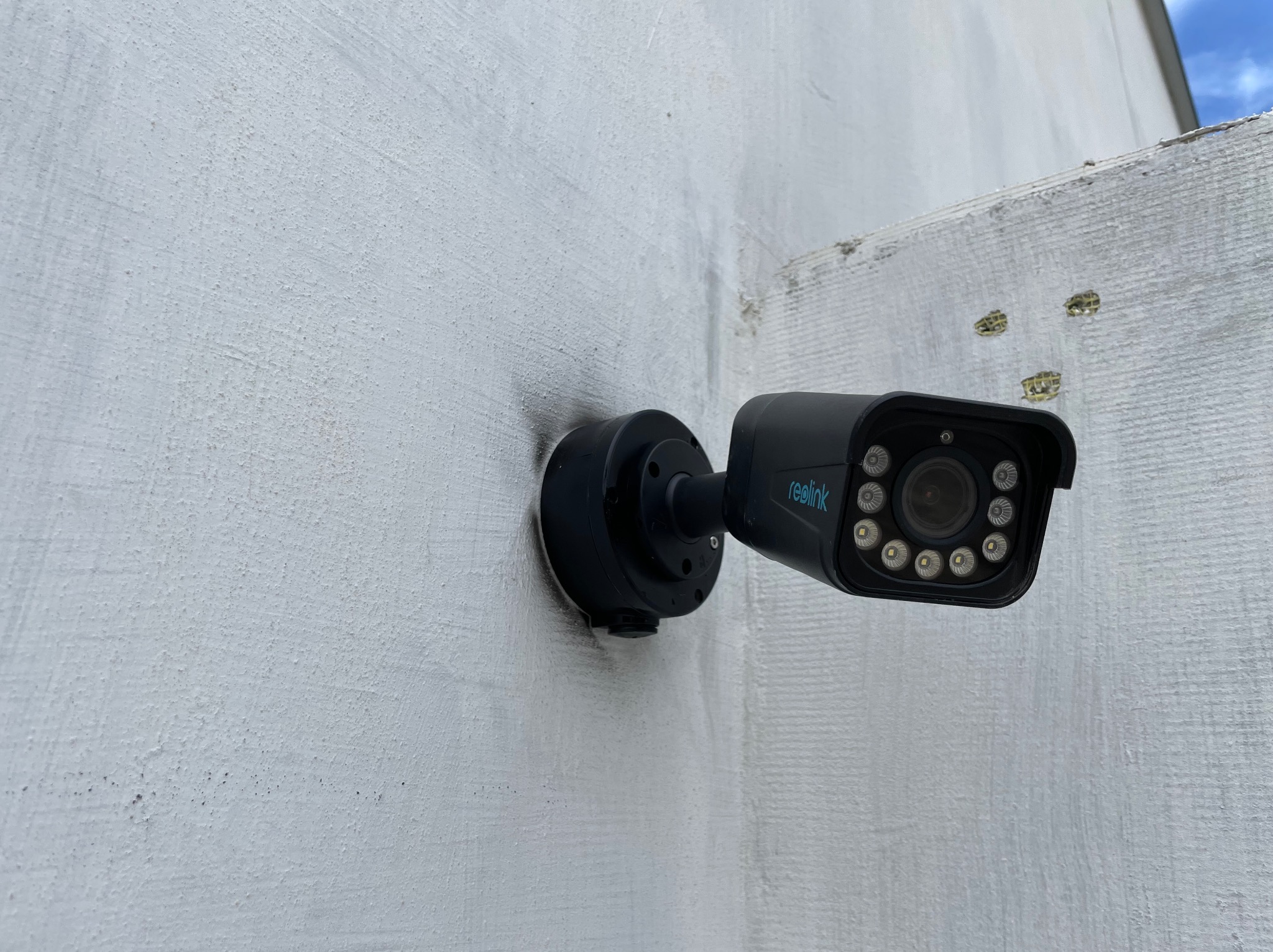 Elewacja przed finalnym pokryciem