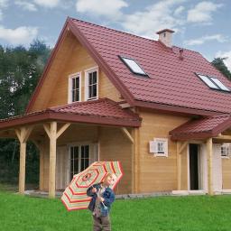 Dom drewniany całoroczny z bala | AdexGrupa
