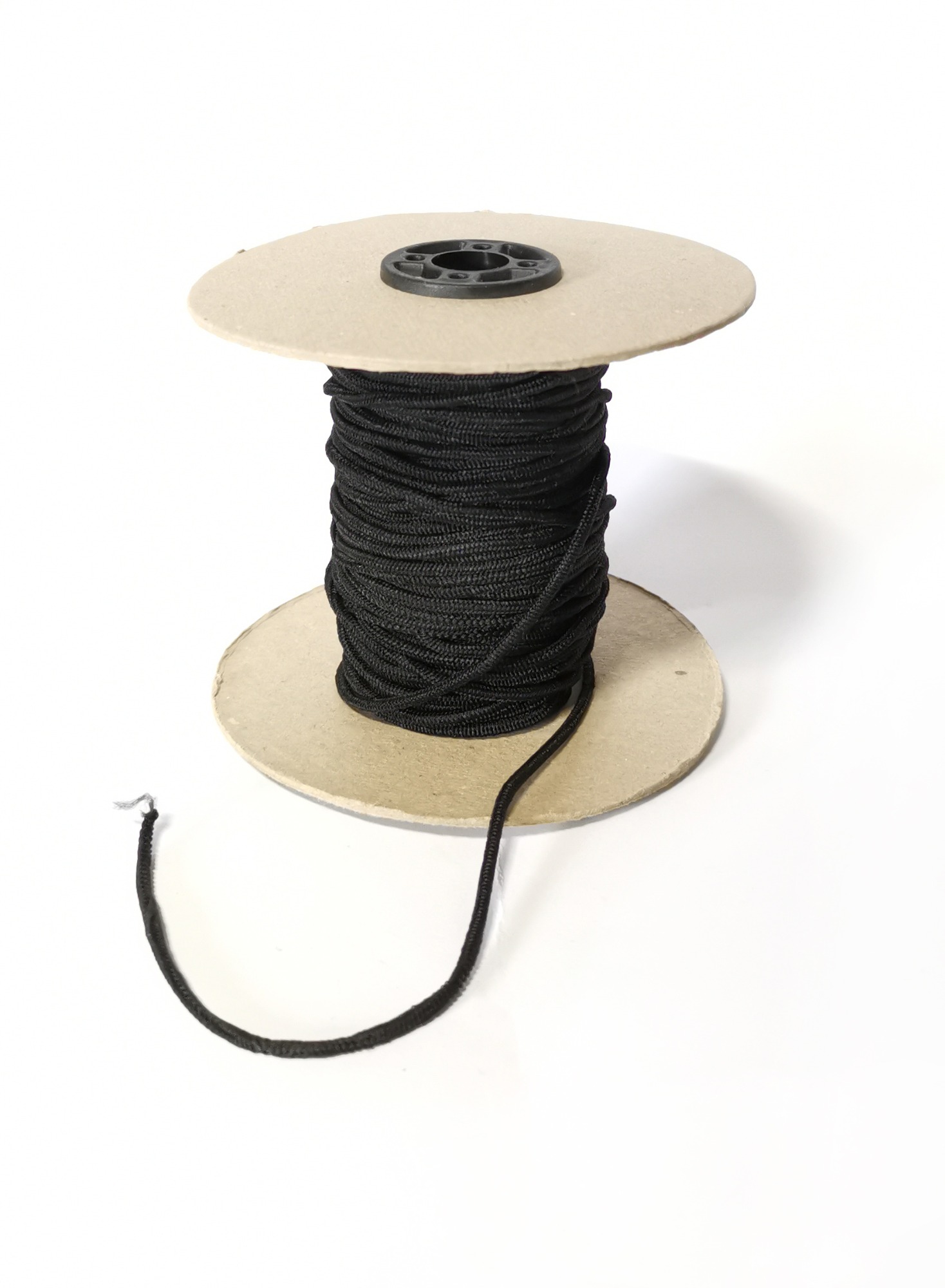 gumosznurek - czarny, 3,.5mm