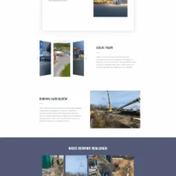 Projekt wizytówki firmy. Nasz zakres prac obejmował także optymalizację SEO