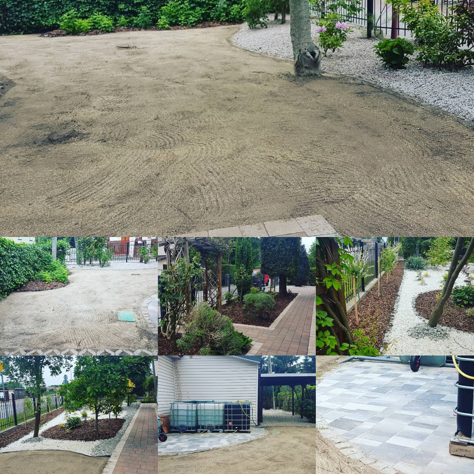 Rewitalizacja ogrodu / w trakcie prac