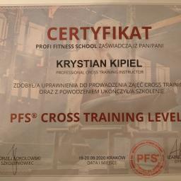 Certyfikat: Cross Training Level 1