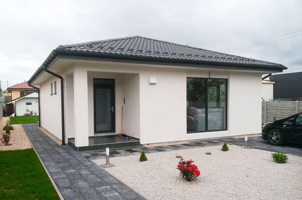 Domek ~85m2 w technologii SIP. Od projektu, do SSO, ok 40 dni