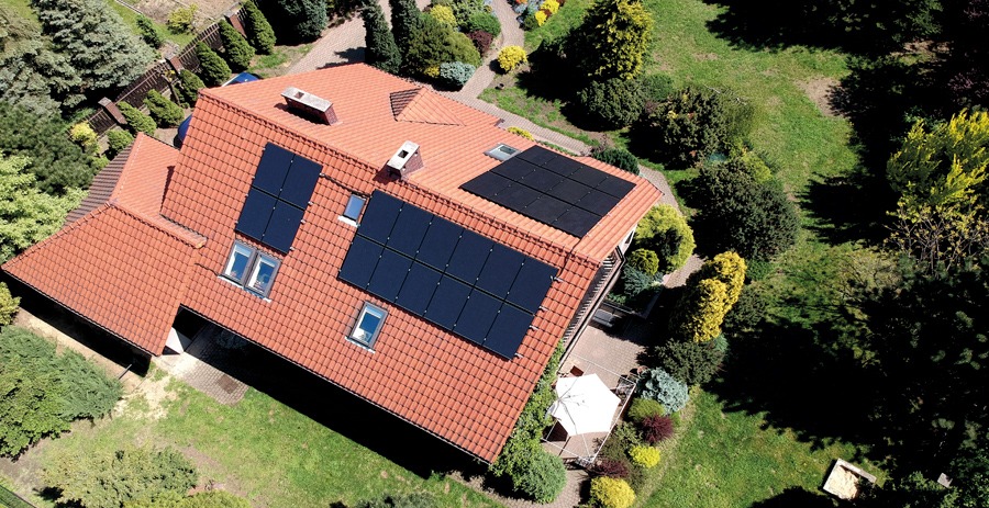 Optymalizowana instalacja fotowoltaiczna w Krakowie na panelach Bruk-Bet Solar oraz falowniku SolarEdge