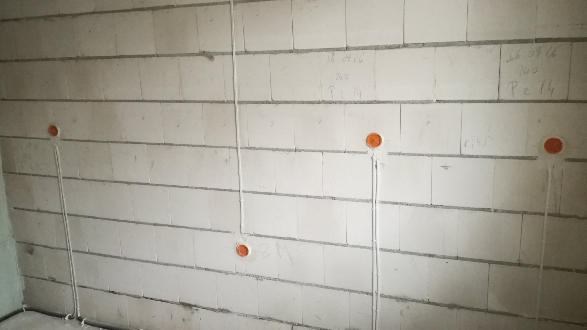 Instalacja przygotowana do tynkowania