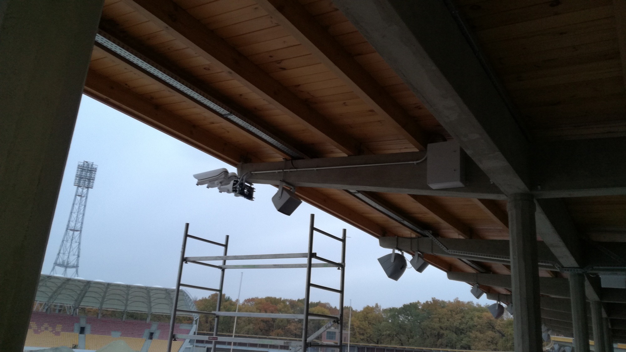 Ostatnie prace Stadion Olimpijski Wrocław