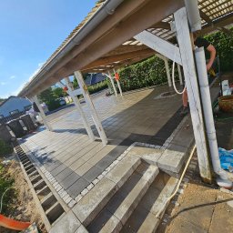 Układanie kostki brukowej Mrzezino 2