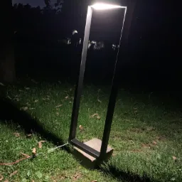 Unikalne oświetlenie ogrodowe wykonane przez naszą firmę