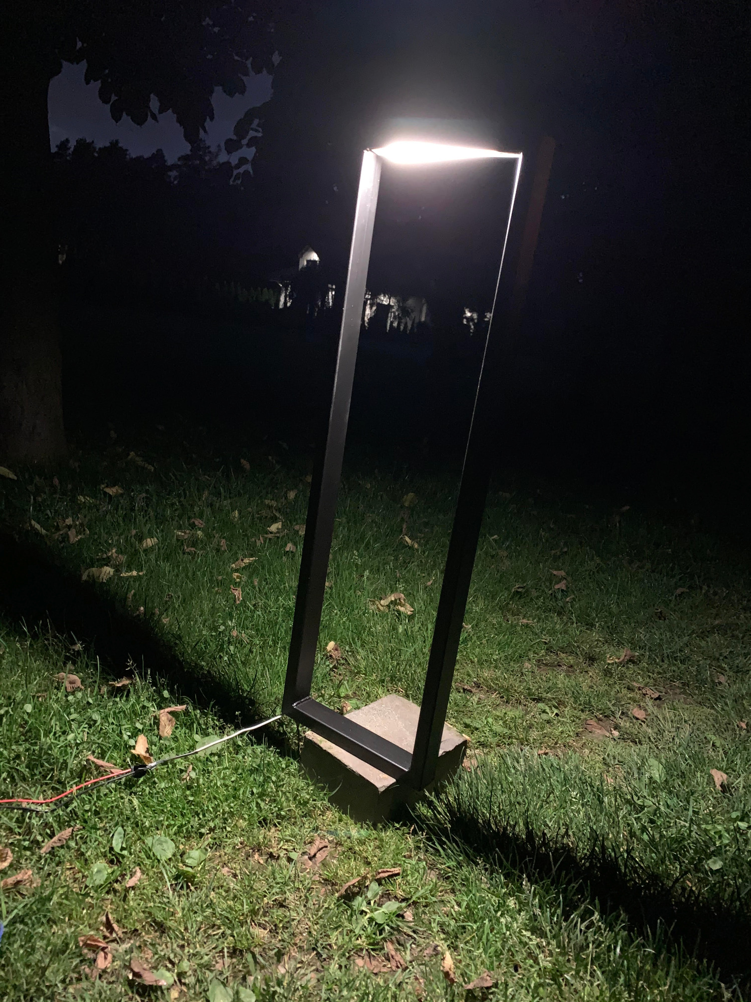 Unikalne oświetlenie ogrodowe wykonane przez naszą firmę