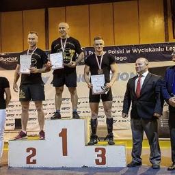2 miejsce w kategorii junior 23 OPEN i 3 miejsce w kategorii Senior na Pucharze Polski w Trójboju siłowym