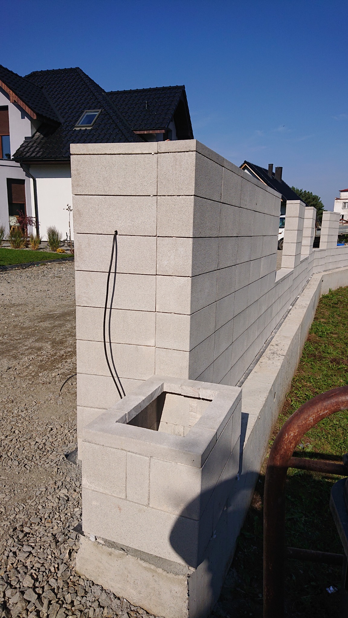 Ogrodzenie konekt Brama przęsła automatyka w realizacji