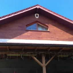 Imitacja deski elewacja+KAPLICZKA