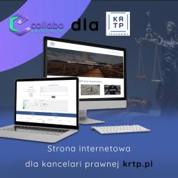 Strona internetowa dla kancelarii prawnej krtp.pl