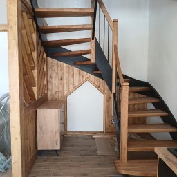 Schody drewniane Zakopane 3