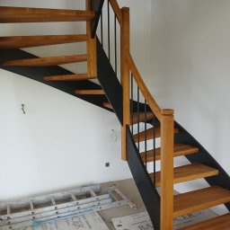 Schody drewniane Zakopane 4