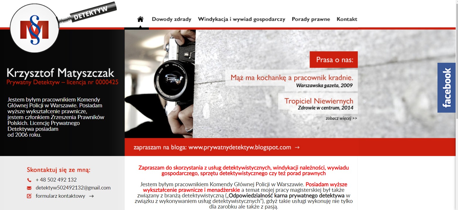 Cennik Usług Detektywistycznych Warszawa, Ile kosztuje Detektyw w Warszawie? , Stawki pracy Detektywa Warszawa.