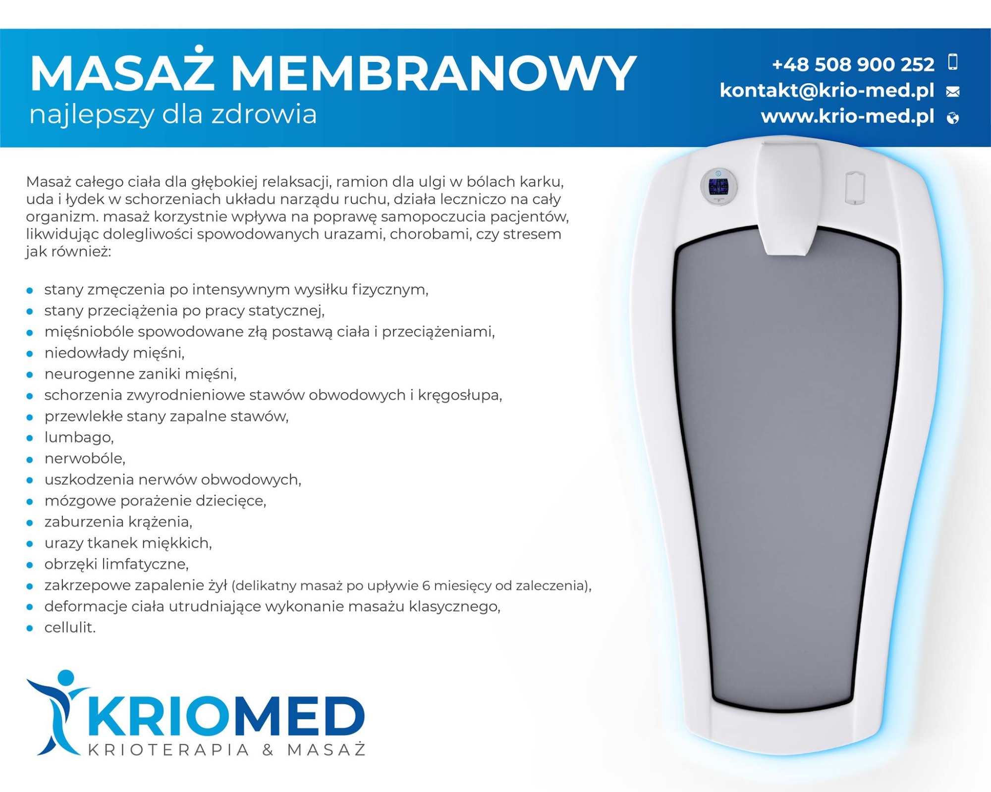 wskazania do masażu