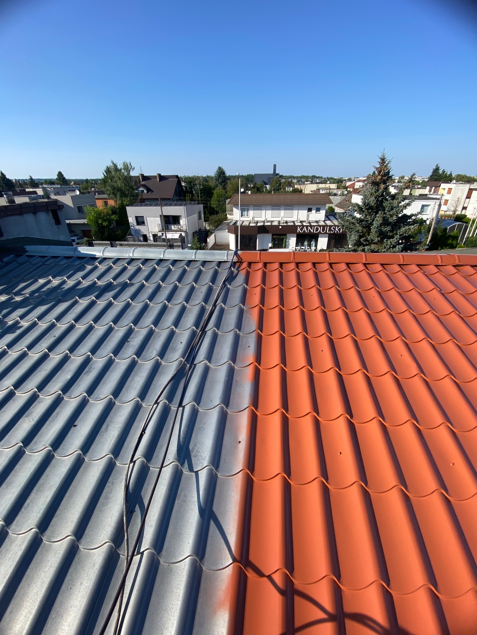 Malowanie blachodachówki