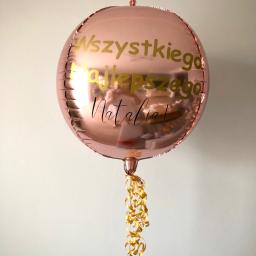 Balony z personalizowanym napisem