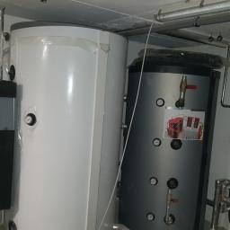 Haus Technik Instalacje Sanitarno Grzewcze - w trakcie montażu kotłowni pompa ciepła + bufor ciepła