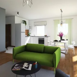 Projekt wnętrza - inwestycja Wielkopolska