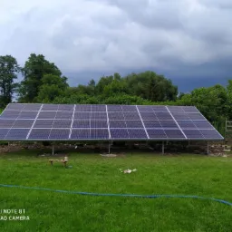 Instalacja Fotowoltaiczna 9,9kW kotwiona do gruntu